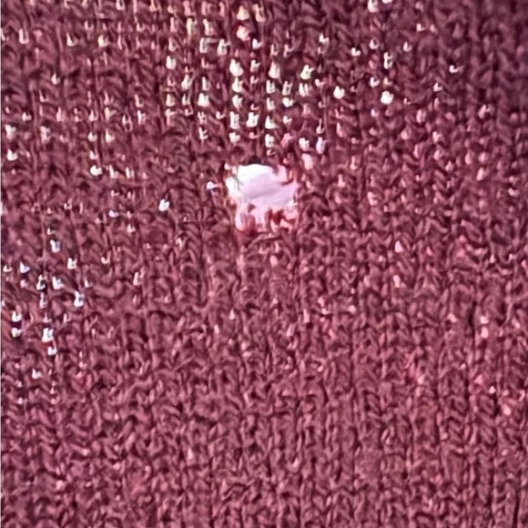 Eileen Fisher Women’s Maroon 100% Wool Knit Pencil Skirt Size 1X (149) FLAWS - Picture 7 of 7